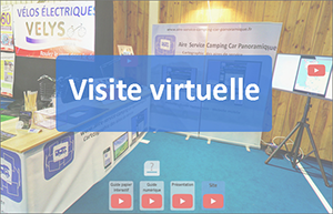 Visite virtuelle du stand \