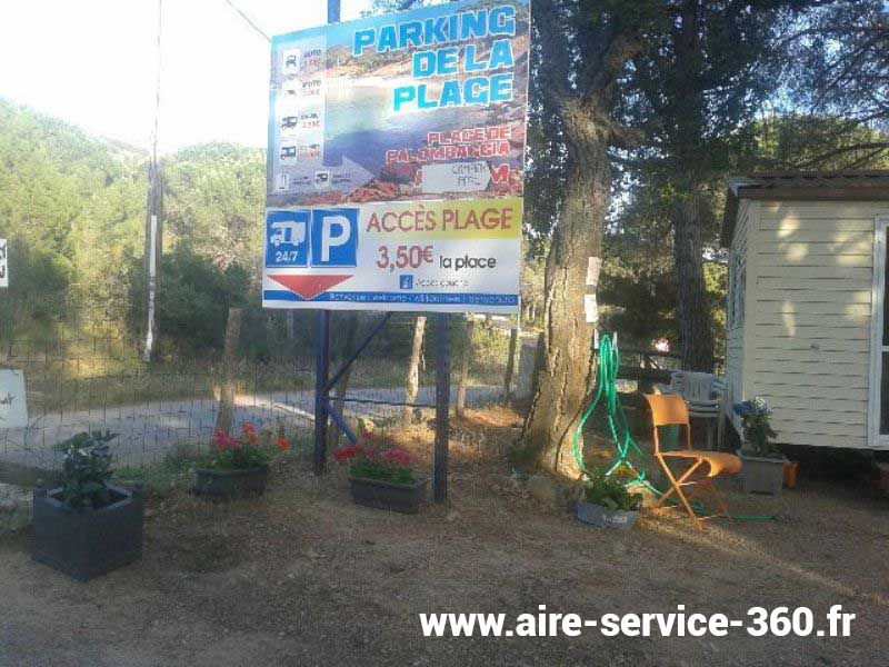 Aire Service Camping Car Panoramique Mobile